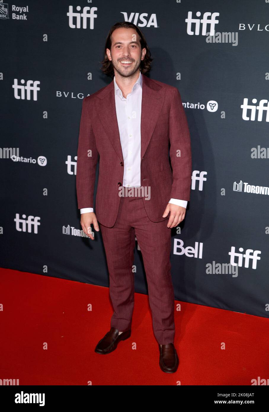 Leo Birenberg arrive à la première de « Butcher's Crossing » lors du Festival international du film de Toronto 2022 qui s'est tenu au Roy Thomson Hall on 9 septembre 2022 à Toronto, Canada © JPA / AFF-USA.COM Banque D'Images