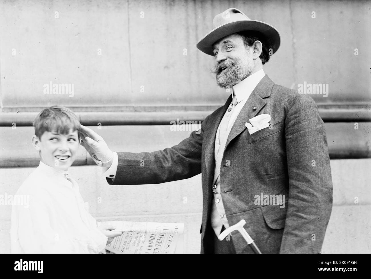 Convention nationale démocratique - James Hamilton Lewis, 1912. Représentant de Washington, 1897-1899; sénateur de l'Illinois, 1913-1919, 1931. Banque D'Images