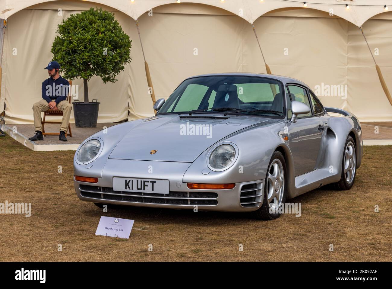 1993 Porsche 959 ‘K1 UFT’ fait partie de la collection Platinum de cette année au salon privé 2022 tenu au Palais de Blenheim Banque D'Images