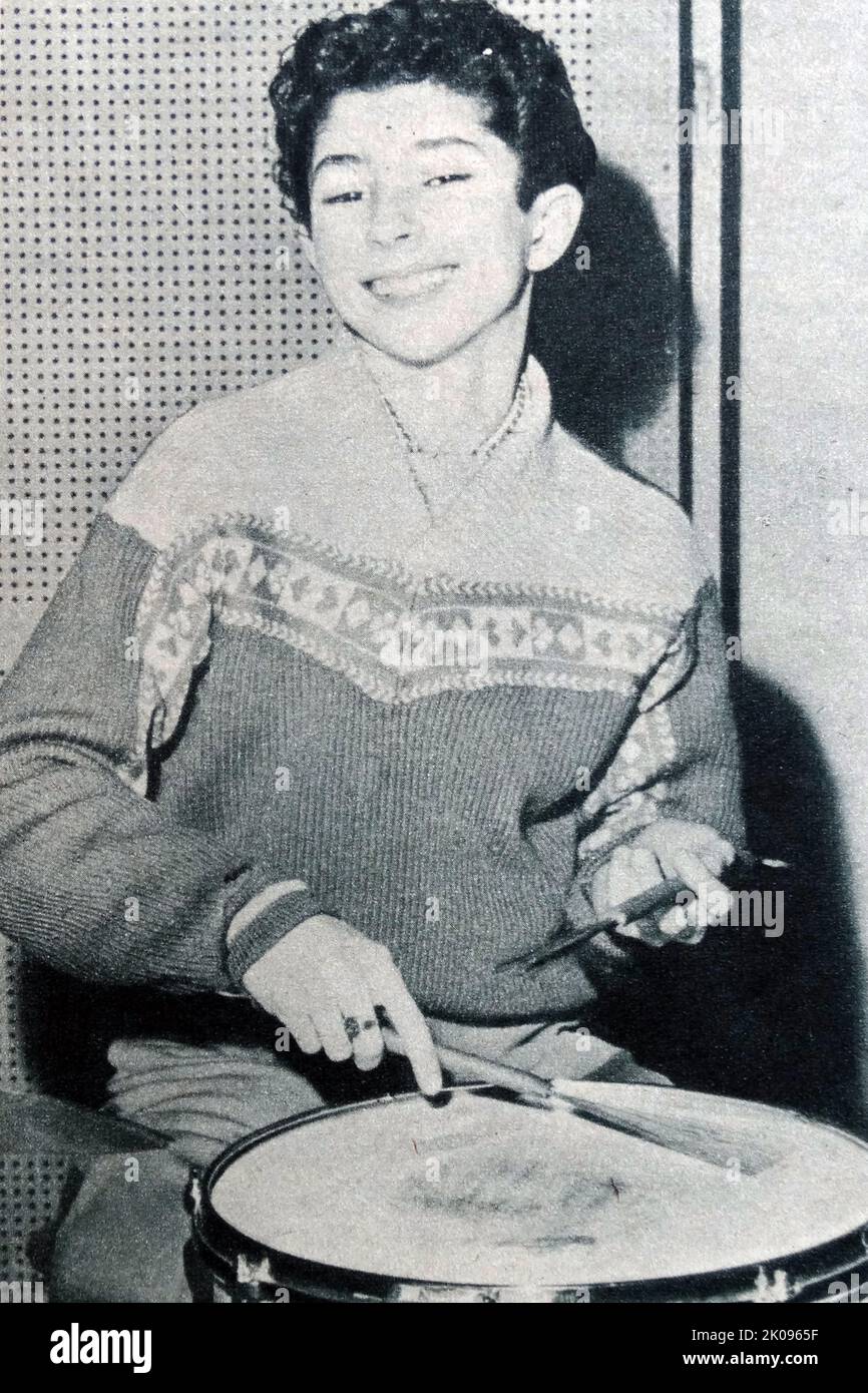 Laurie London (né le 19 janvier 1944) est un chanteur anglais, qui a atteint la renommée en tant que chanteur de garçon du 1950s, pour ses chansons de gospel et de nouveauté en anglais et en allemand. Banque D'Images