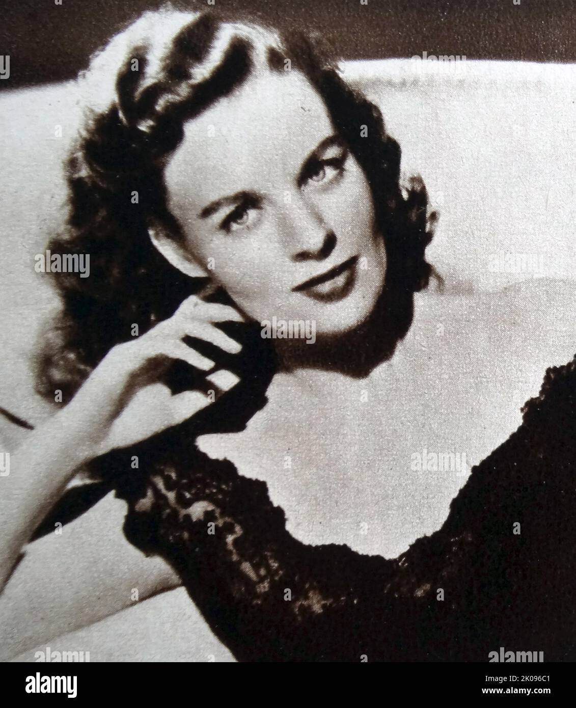 Helena carter, actrice américaine. Helena carter (née Helen Rickerts, 24 août 1923 - 11 janvier 2000) était une actrice américaine en 1940s et 1950s. Banque D'Images