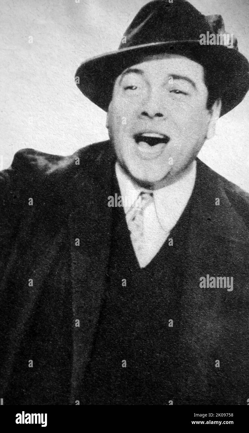 Mario Lanza (né Alfredo Arnold Cocozza, 31 janvier 1921 - 7 octobre 1959) était un ténor américain, acteur et star du cinéma hollywoodien de la fin 1940s et de la 1950s d'origine italienne. Banque D'Images