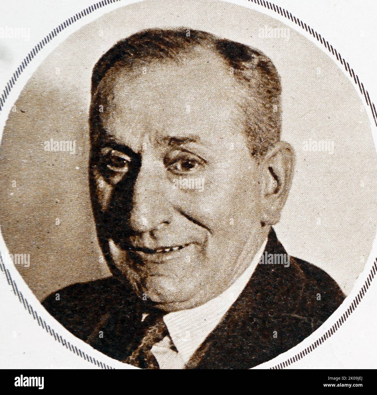 Frederick Wensley (1865 - 1949) officier de police britannique de 1888 à 1929, atteignant le rang de constable en chef du département d'enquête criminelle de Yard en Écosse (CID). Servant à Whitechapel pour une partie de sa carrière, il a été impliqué dans des patrouilles de rue pendant l'enquête sur les meurtres de Jack l'Éventreur. Banque D'Images
