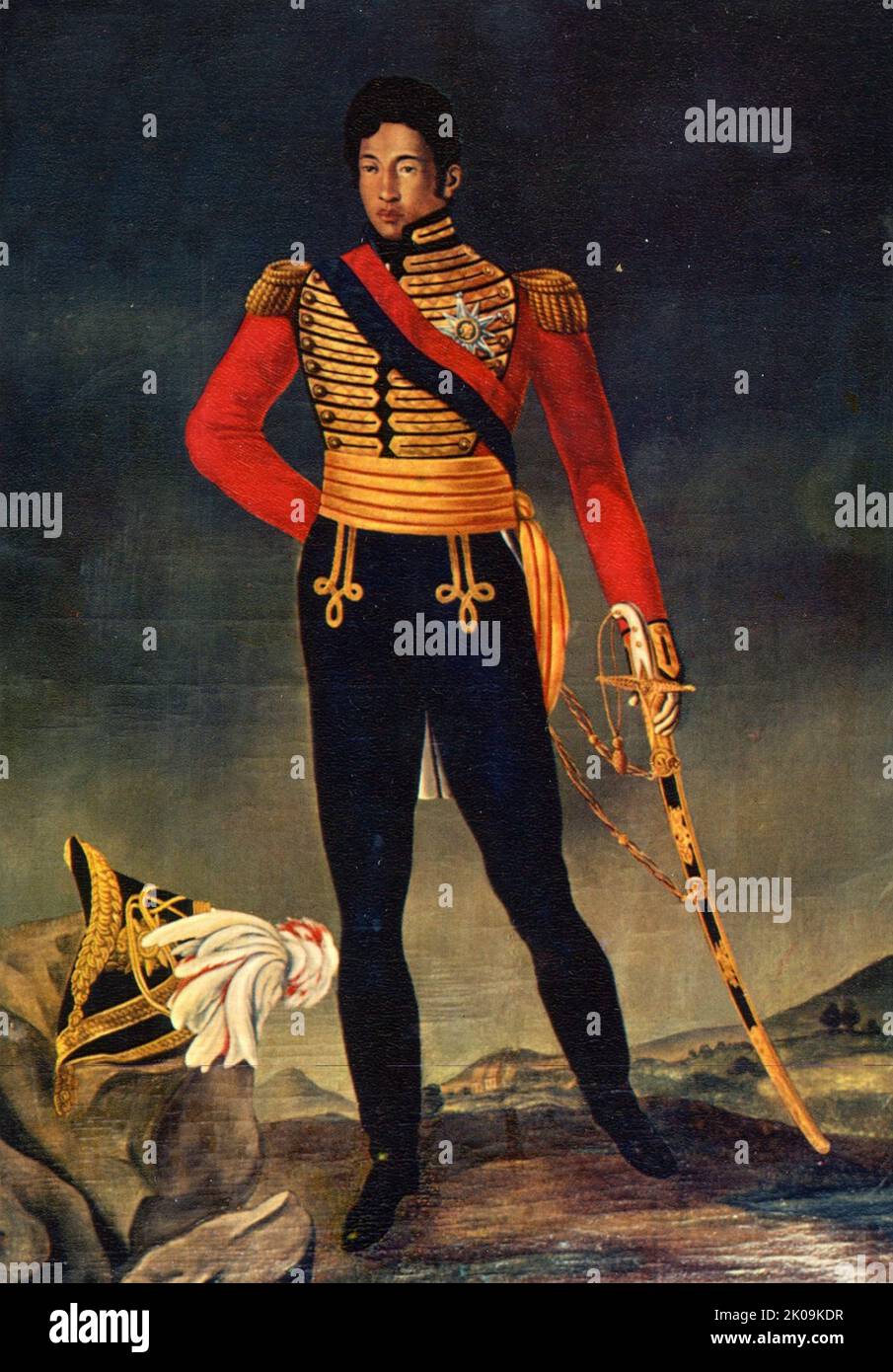 Radama I le Grand (1793-1828) a été le premier souverain malgache à être  reconnu comme Roi de Madagascar (1810-1828) par un Etat européen. Il est  arrivé au pouvoir à l'âge de 18