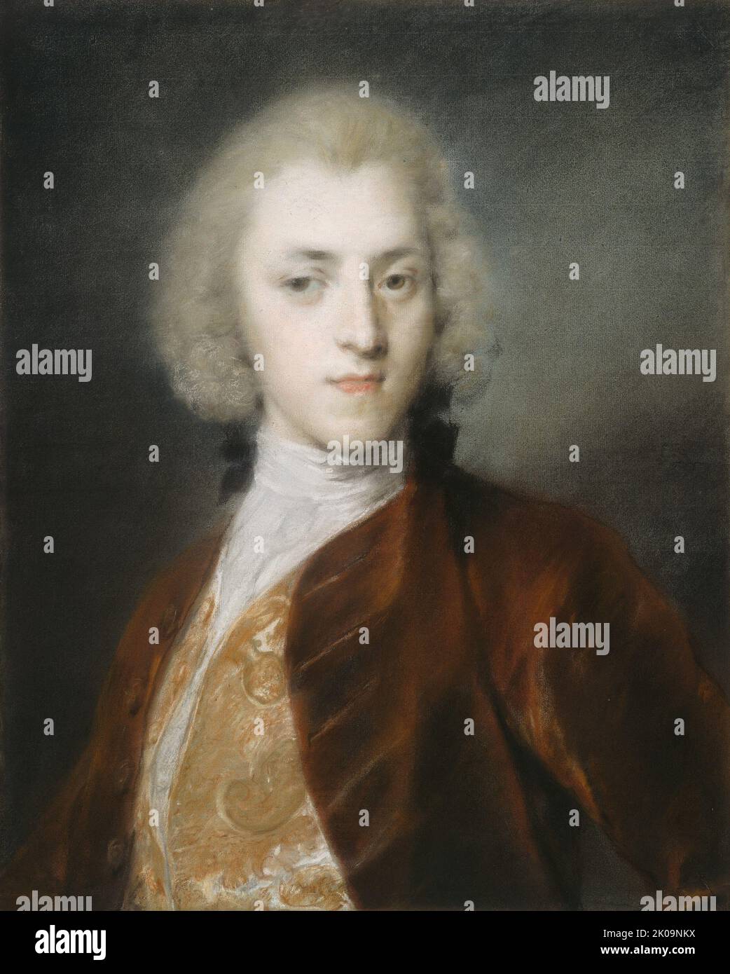 Sir John Reade, Baronet, 1739. Banque D'Images