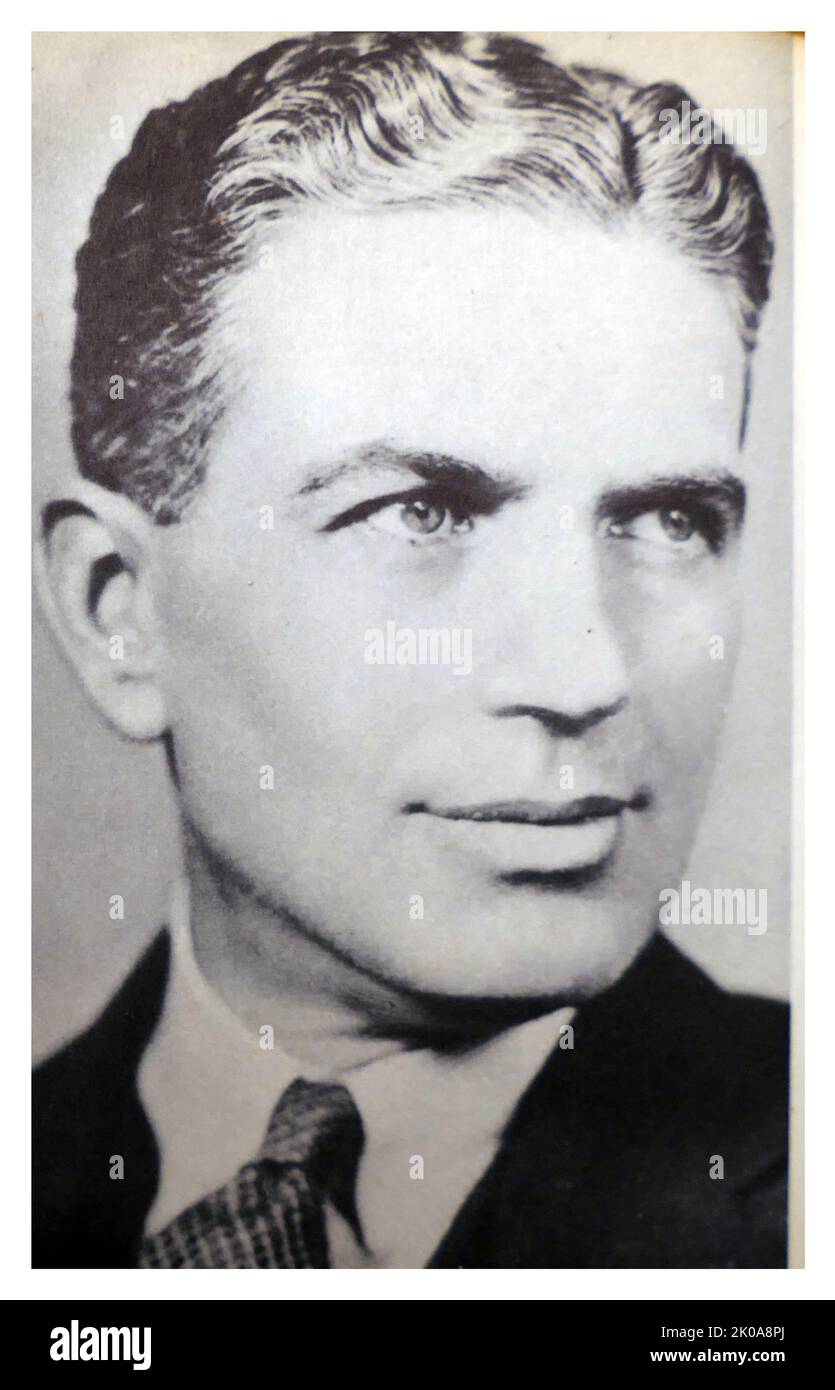 Henry Agard Wallace (7 octobre 1888 - 18 novembre 1965) était un homme politique américain, journaliste, agriculteur et homme d'affaires qui a servi comme vice-président des États-Unis en 33rd, le secrétaire américain à l'agriculture en 11th et le secrétaire américain au commerce en 10th. Il a été le candidat du Parti progressiste à l'élection présidentielle de 1948. Banque D'Images