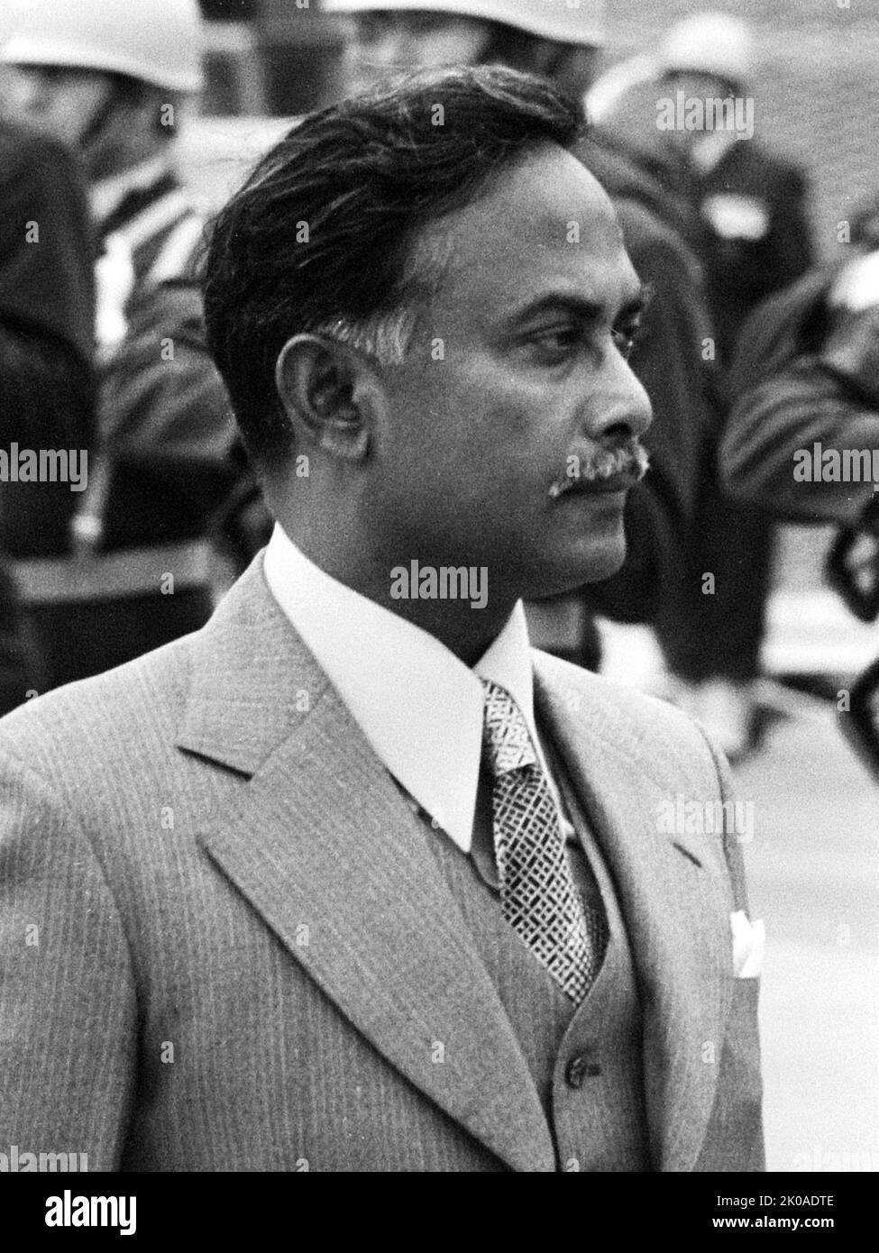 Ziaur Rahman (1936 - 30 mai 1981) Officier de l'armée du Bangladesh et plus tard devenu politicien qui a servi comme Président du Bangladesh de 1977 à 1981. Il a été assassiné le 30 mai 1981 à Chittagong lors d'un coup d'État militaire Banque D'Images