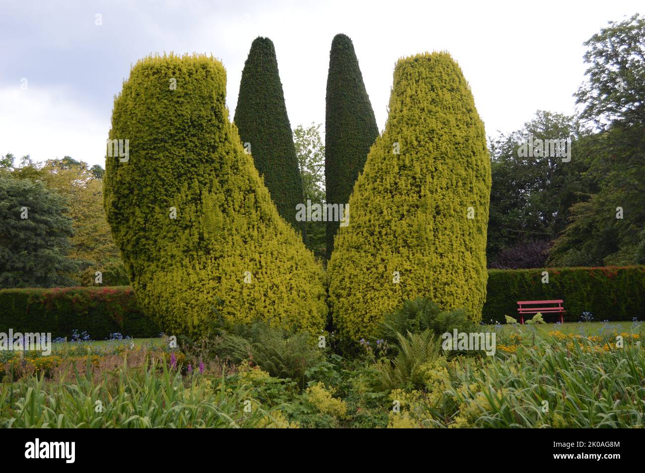 Château et jardins de Cawdor, près de Nairn, en Écosse, château écossais traditionnel, développé depuis plus de 600 ans Banque D'Images