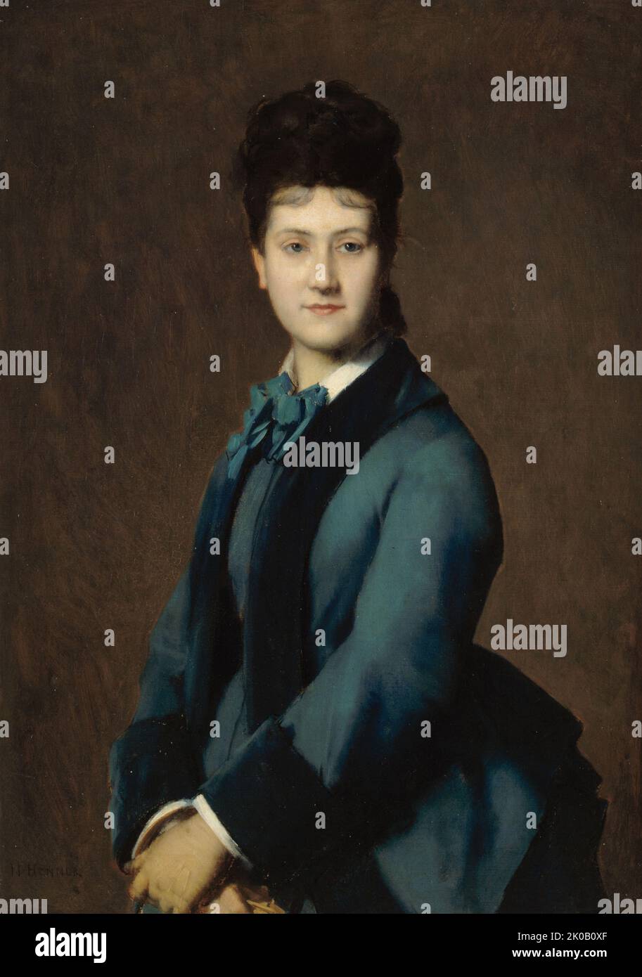 portrait-de-jean-jacques-henner-banque-de-photographies-et-d-images