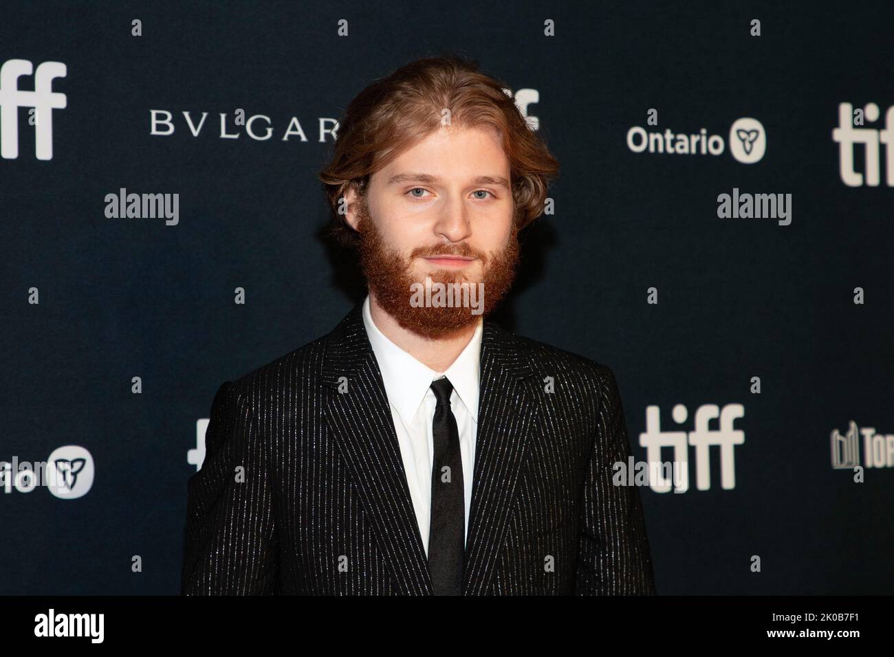 Toronto, Canada. 09th septembre 2022. Fred Hechinger participe à la première du Festival international du film de Toronto de 2022 de « Bucher's Crossing » au Roy Thomson Hall, sur 09 septembre 2022, à Toronto, en Ontario. Photo: PICJER/imageSPACE crédit: Imagespace/Alamy Live News Banque D'Images