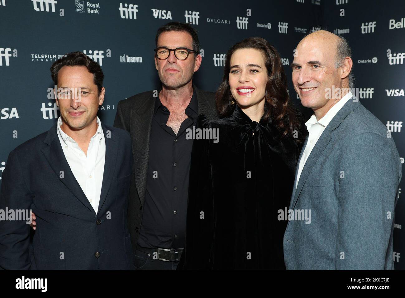 Toronto, ONT. 10th septembre 2022. David Greenbaum, Mark Mylod, Betsy Koch, Matthew Greenfield aux arrivées pour LA première AU FESTIVAL international du film de Toronto, Royal Alexandra Theatre, Toronto, ON 10 septembre 2022. Crédit : JA/Everett Collection/Alay Live News Banque D'Images