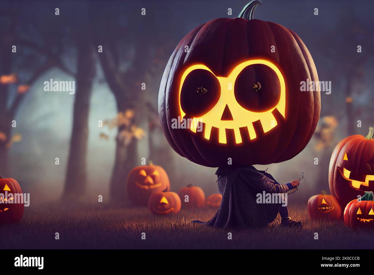 Lot De 7 Mini Jouets à Remonter Halloween - Citrouilles, Squelettes, Fantômes - Cadeaux Fête Enfants