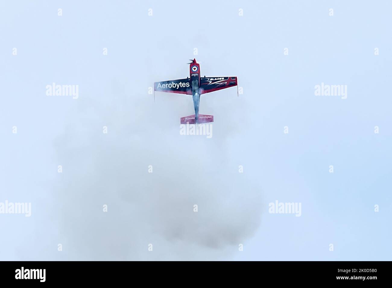 Stall vertical, The Blades Aerobatic Display Team, Bournemouth Air Show 2022, Royaume-Uni Banque D'Images
