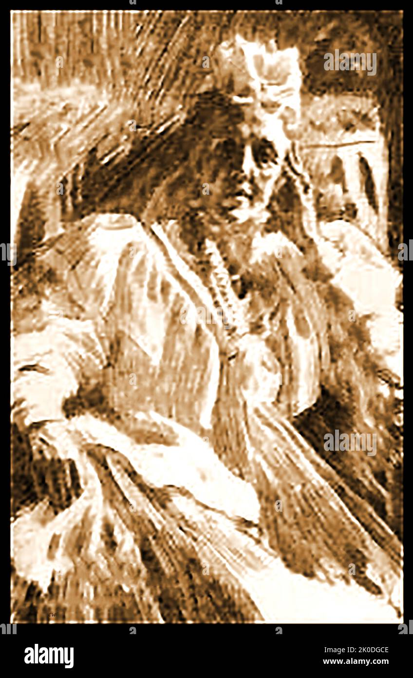 REINE DE SUÈDE - un portrait inhabituel de Sophia Wilhelmina Mariana Henrietta, Reine Dowager de Suède (& Norvège) , née à Biebrich, Nassau, 1836 ans, est décédée Stockholm 1913. Épouse du roi Oscar II, elle était également connue sous le nom de Sophia de Nassau . Ils se sont mariés le 6 juin 1857 au château de Wiesbaden-Biebrich-- et uvanlig portrett av Sophia Wilhelmina Mariana Henrietta, dronning enkeiser av Sverige ,1836-1913 født i Biebrich, Nassau, kone til hustru til Oscar II--- ETT ovanligt porttätttter, wizelina (suède), wiedroge, wizelina (suède) Hustru jusqu'à kung Oscar II Banque D'Images