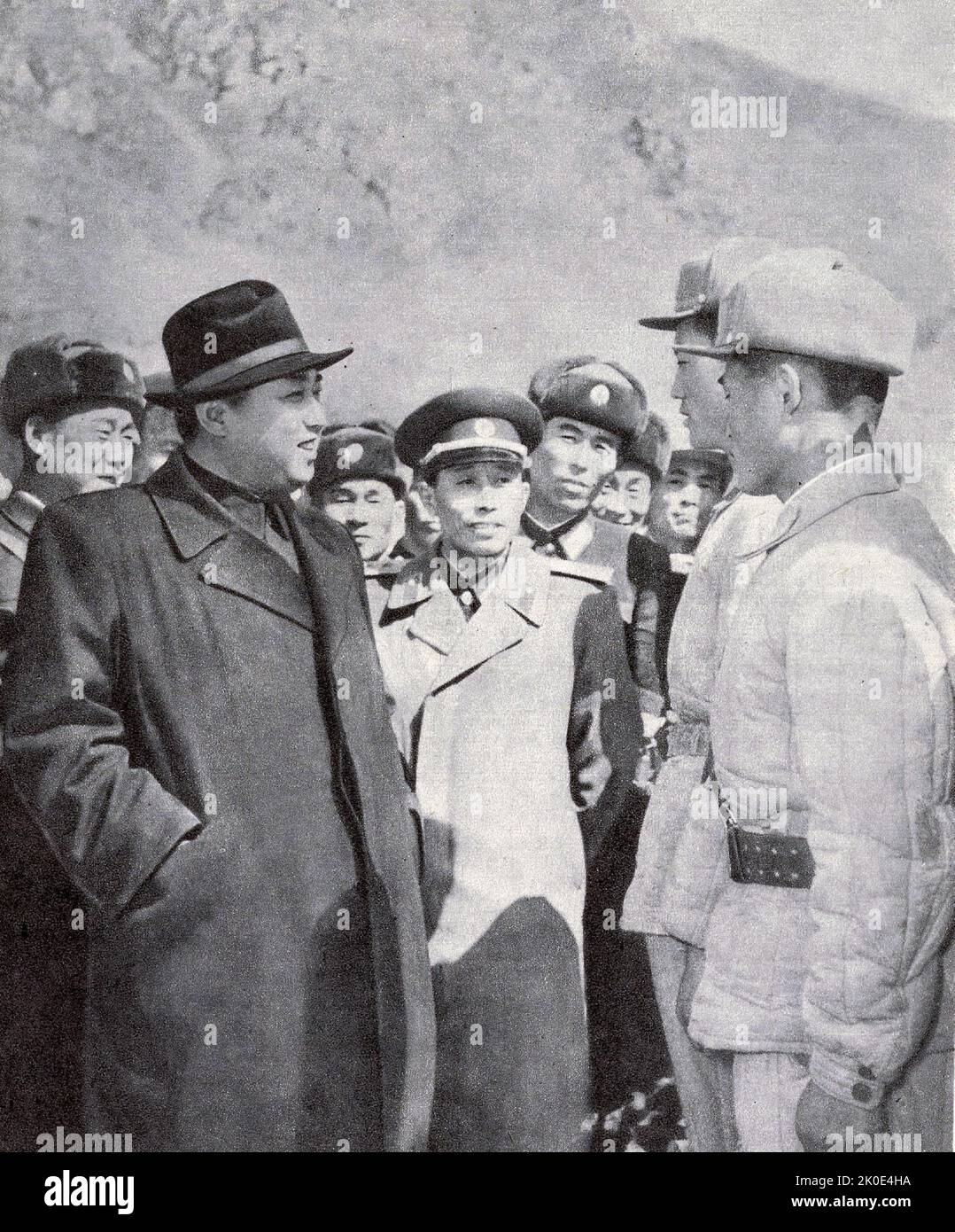 Kim il Sung, dirigeant communiste de la Corée du Nord, c1962. Banque D'Images