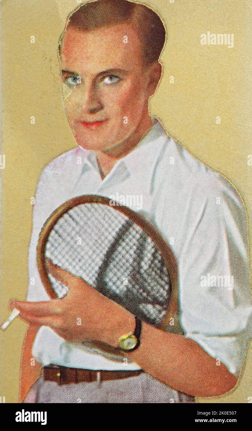 Hans Stuwe (14 mai 1901 - 13 mai 1976) acteur de cinéma allemand. Banque D'Images