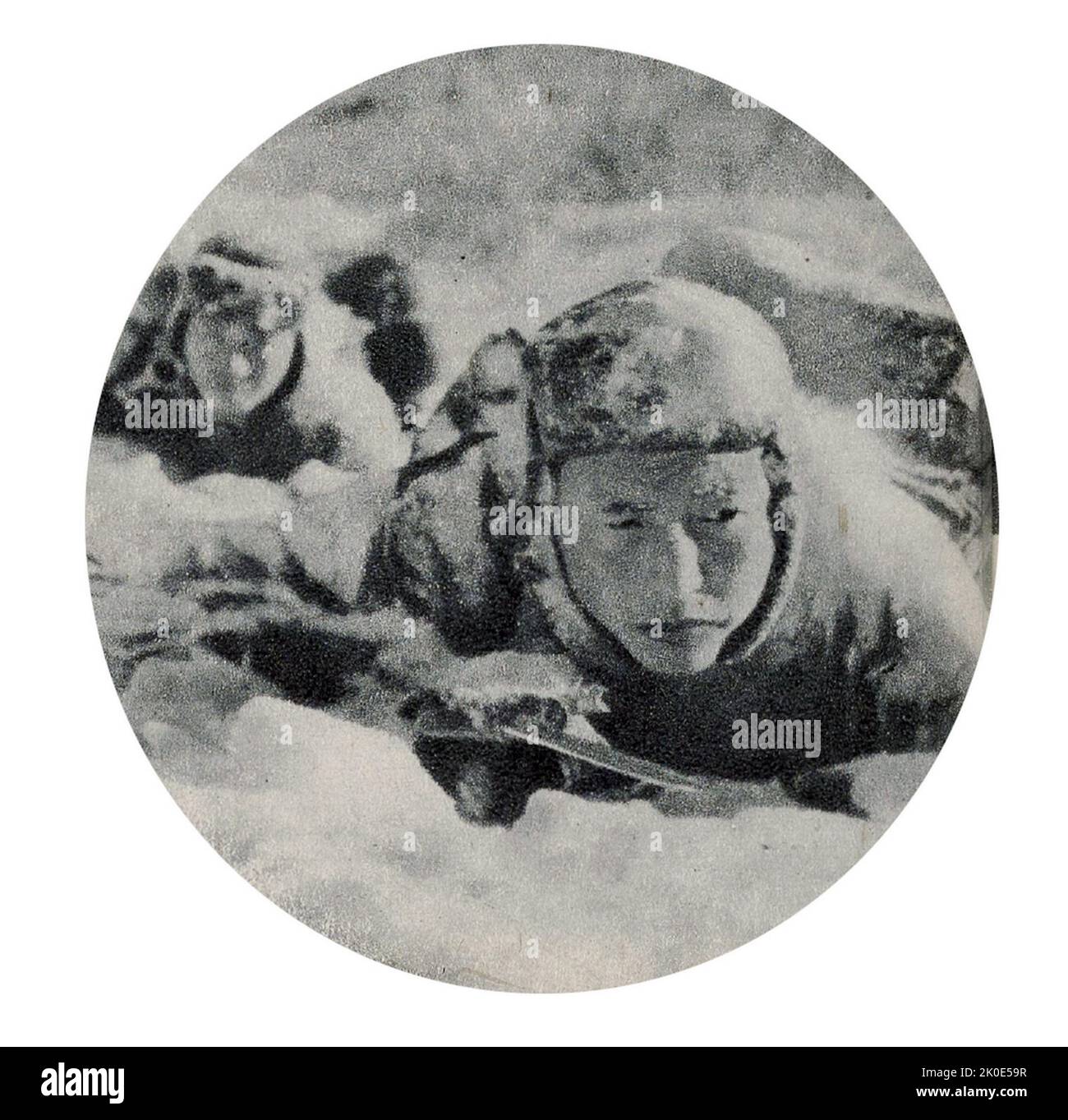 Photographie de propagande de l'armée nord-coréenne se préparant à défendre l'État contre l'invasion ou l'attaque. 1963. Banque D'Images