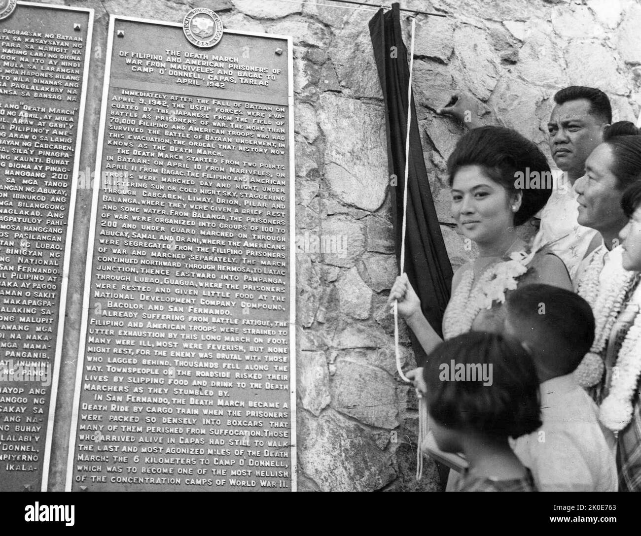 Imelda Marcos (née en 1929) Filipina politicien et condamné criminel qui a été première Dame des Philippines pendant 21 ans, au cours de laquelle elle et son mari Ferdinand Marcos ont volé des milliards au peuple philippin. Banque D'Images