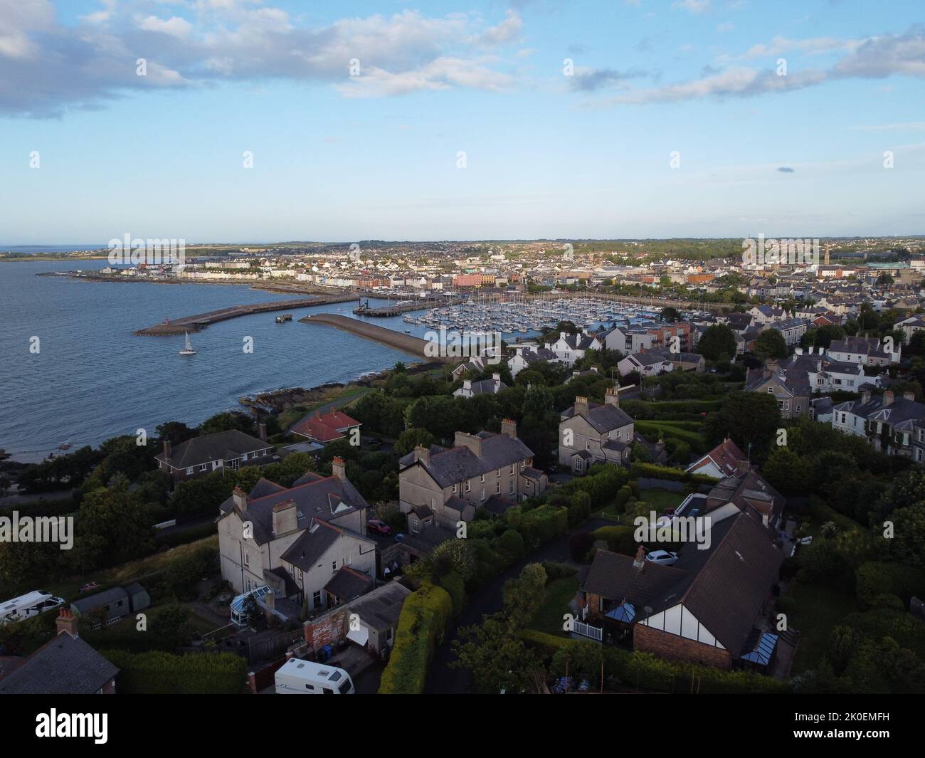 Marina de Bangor Banque D'Images