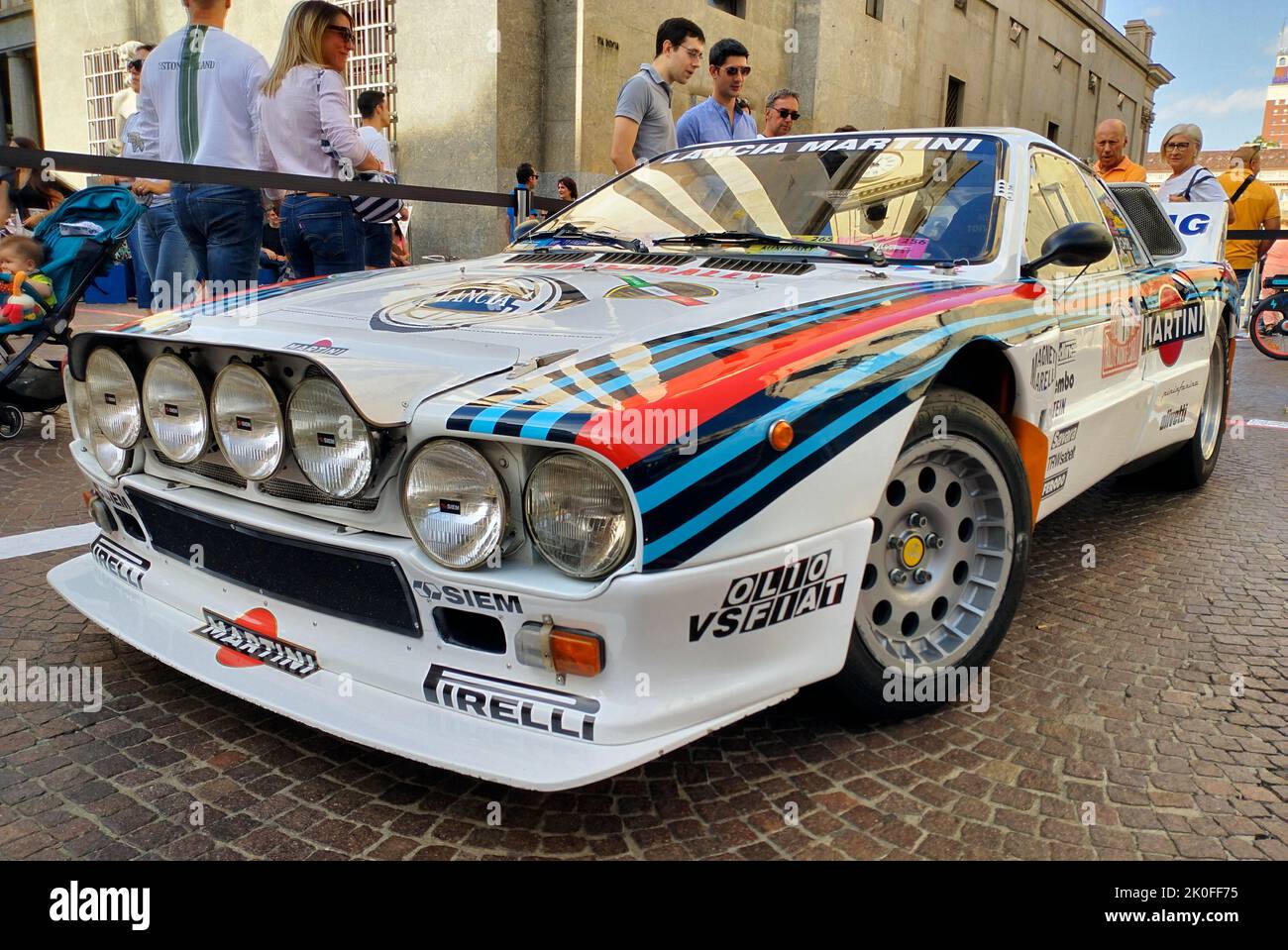 Italie Piémont Turin 'Autolook week Torino' LANCIA RALLY 037 GR.B CERRATO Credit: Realy Easy Star/Alay Live News Banque D'Images