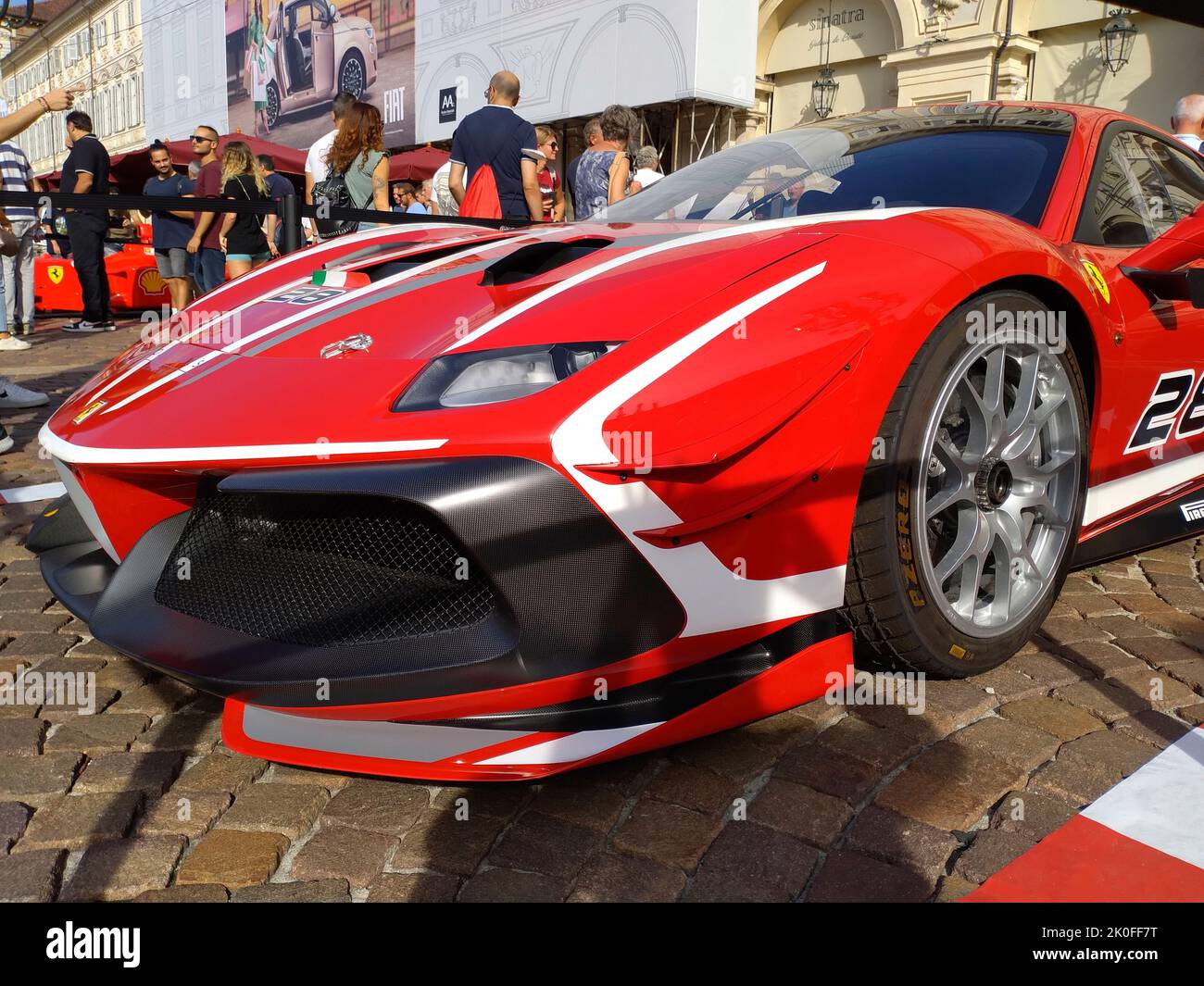 Italie Piémont Turin 'Autolook week Torino' -FERRARI 488 CHALLENGE EVO crédit: Realy Easy Star/Alay Live News Banque D'Images