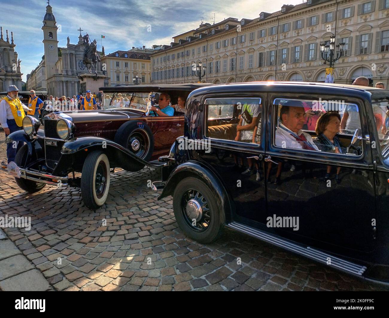 Italie Piémont Turin 'Autolook week Torino' parade de voiture historique crédit: Realy Easy Star/Alay Live News Banque D'Images