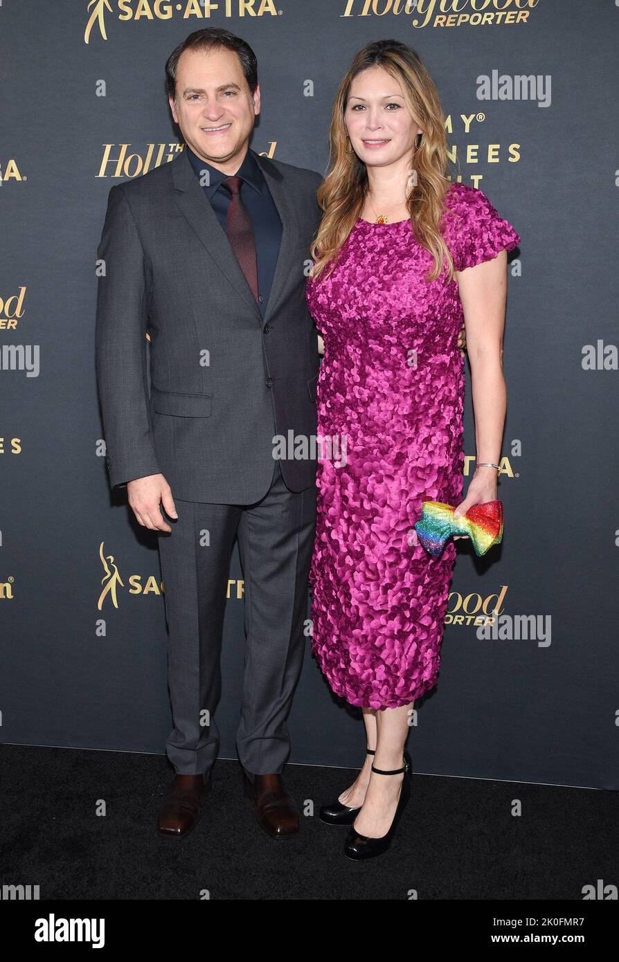 West Hollywood, États-Unis. 10th septembre 2022. Michael Stuhlbarg et Mai-Linh Lofgren arrivant au Hollywood reporter et à l'hôte de SAG-AFTRA 'Emmy nominés Night' parrainé par Heineken, tenu à Penthouse à West Hollywood, CA sur 10 août 2022. © OConnor/AFF-USA.com crédit : AFF/Alamy Live News Banque D'Images