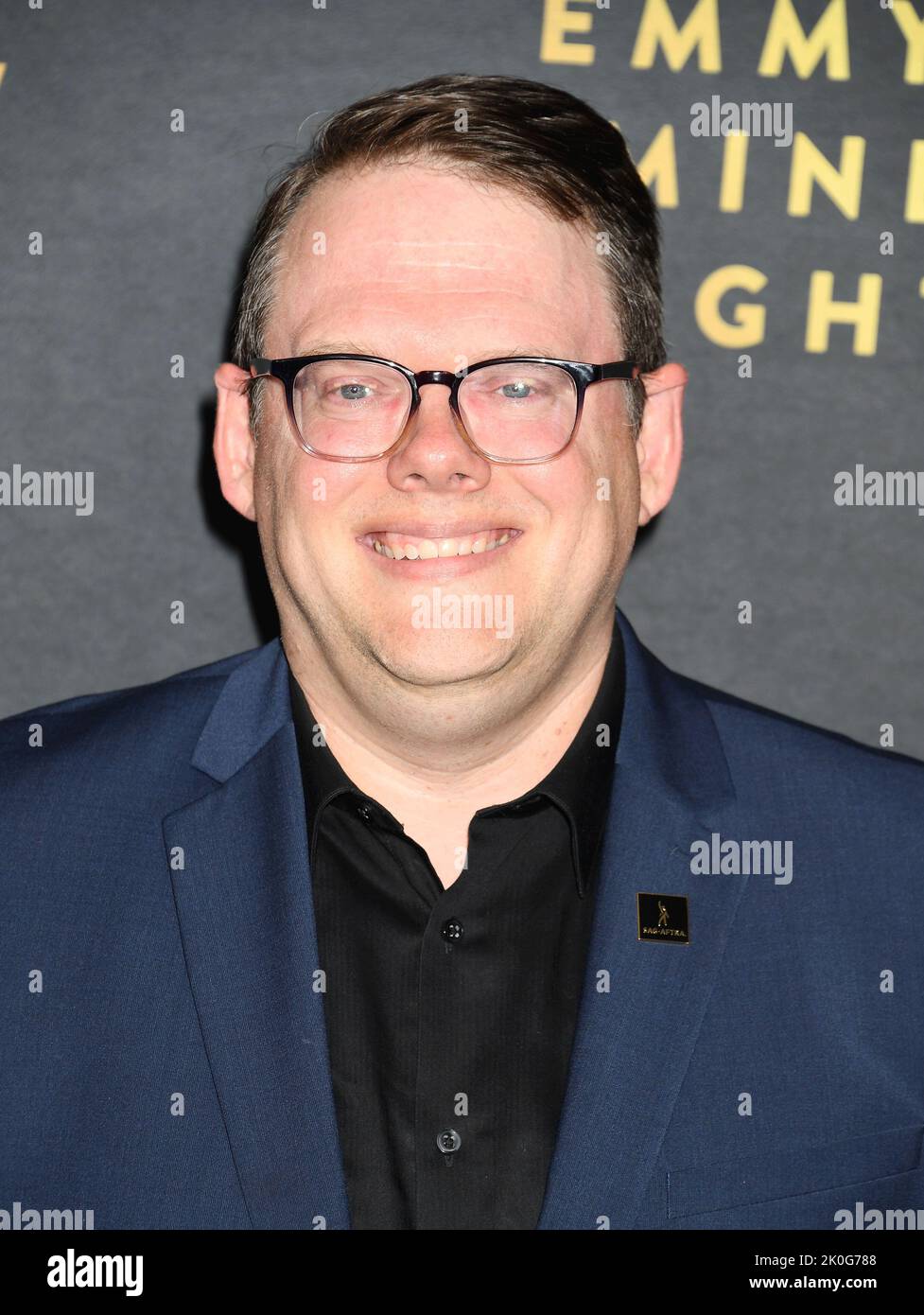 LOS ANGELES, CA - SEPTEMBRE 10 : Duncan Crabtree-Ireland assiste à la soirée de l'Emmy Party du journaliste hollywoodien SAG-AFTRA dans une résidence privée en condo le septembre Banque D'Images