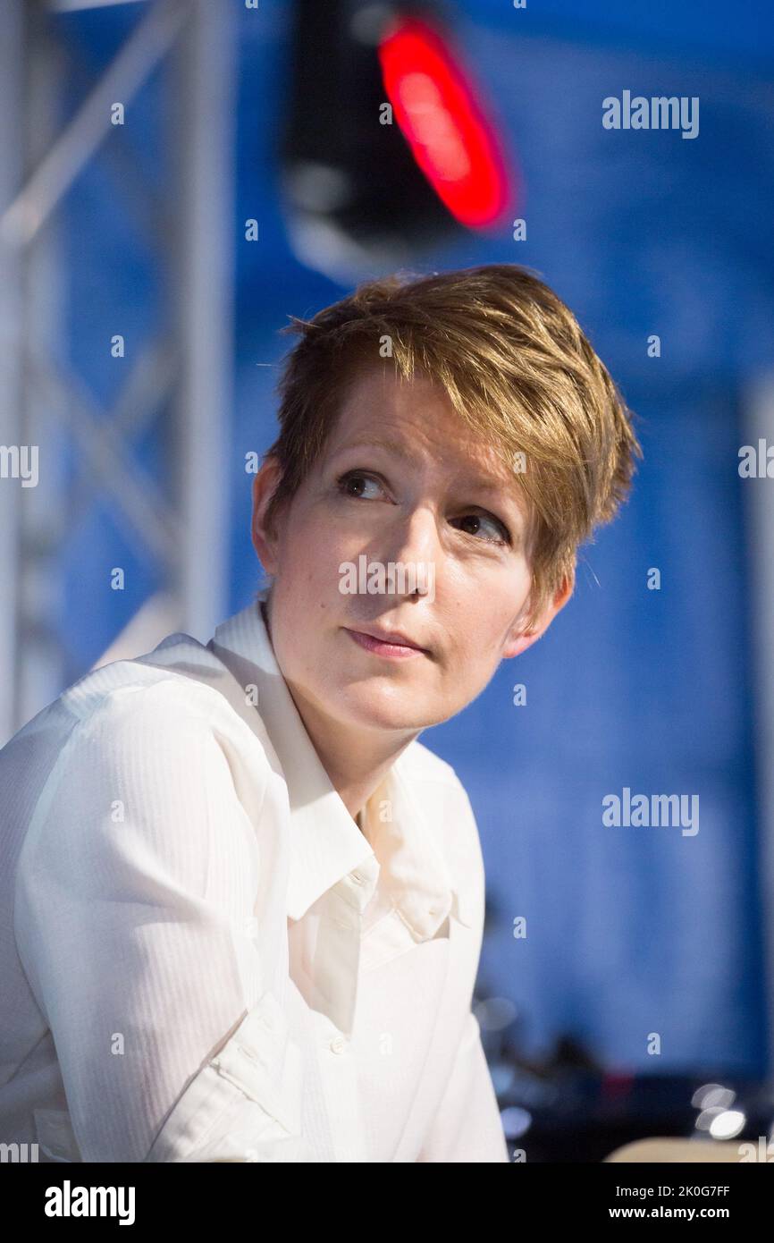 Natacha Polony pendant la tête de l'humanité 2022 à Plessis-Pate, Bretigny-sur-orge, France sur 11 septembre 2022. Photo de Nasser Berzane/ABACAPRESS.COM Banque D'Images