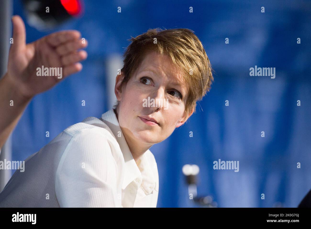 Natacha Polony pendant la tête de l'humanité 2022 à Plessis-Pate, Bretigny-sur-orge, France sur 11 septembre 2022. Photo de Nasser Berzane/ABACAPRESS.COM Banque D'Images