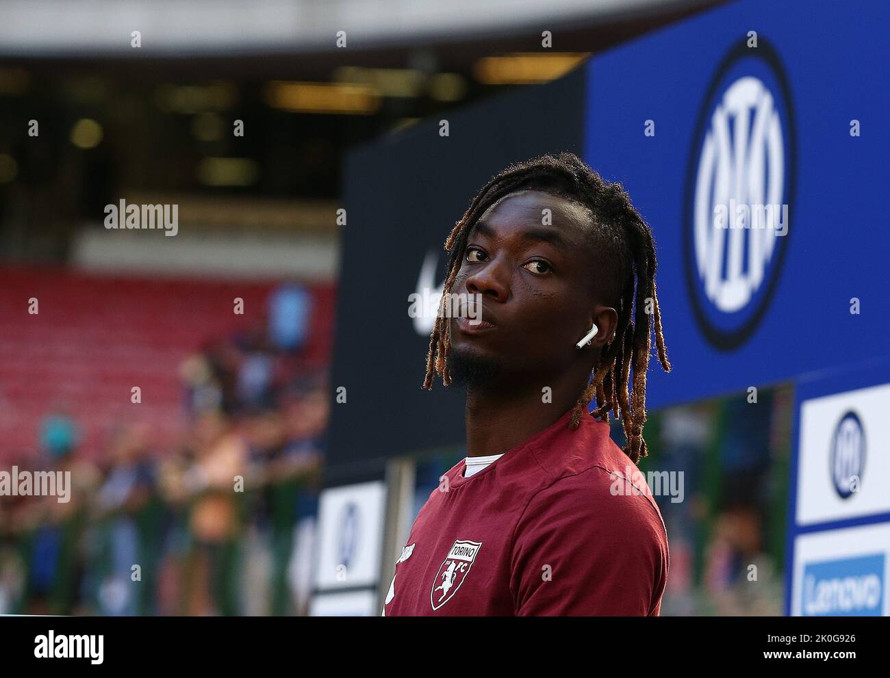 Foto Spada/Lapresse 10 settembre 2022 - Milano , Italia - sport, calcio - Inter vs Torino - Campionato italiano di calcio série A TIM 2022/2023 - Stadio San Siro. Nella foto: 10 septembre 2022 Milan , Italie - sport, calcio - Inter vs Torino - série A Championnat de football 2022/2023 - Stade San Siro . Sur la photo : Banque D'Images