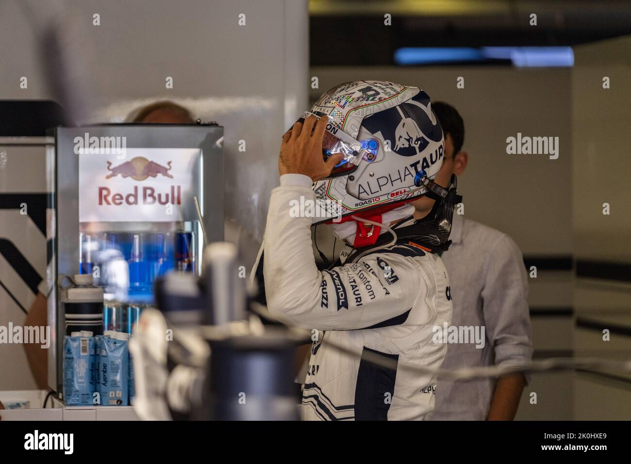 MONZA, Italie, 11 septembre 2022 ; n° 10, Pierre GASLY, FRA, Scuderia Alpha Tauri, AT02, moteur HONDA RA620, pendant la Formule 1, F1, Grand Prix d'Italie, G Banque D'Images