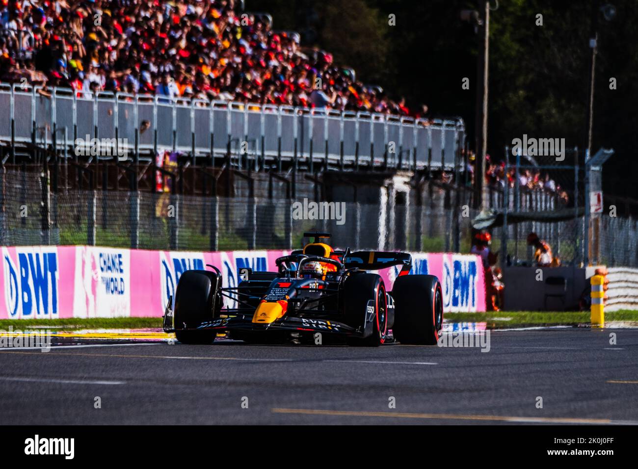 MONZA, Italie, 10 septembre 2022 ; n° 1, Max VERSTAPPEN, NDL, Oracle Red Bull Racing RB18 Honda, pendant la Formule 1, F1, Grand Prix d'Italie, grosse Preis Banque D'Images