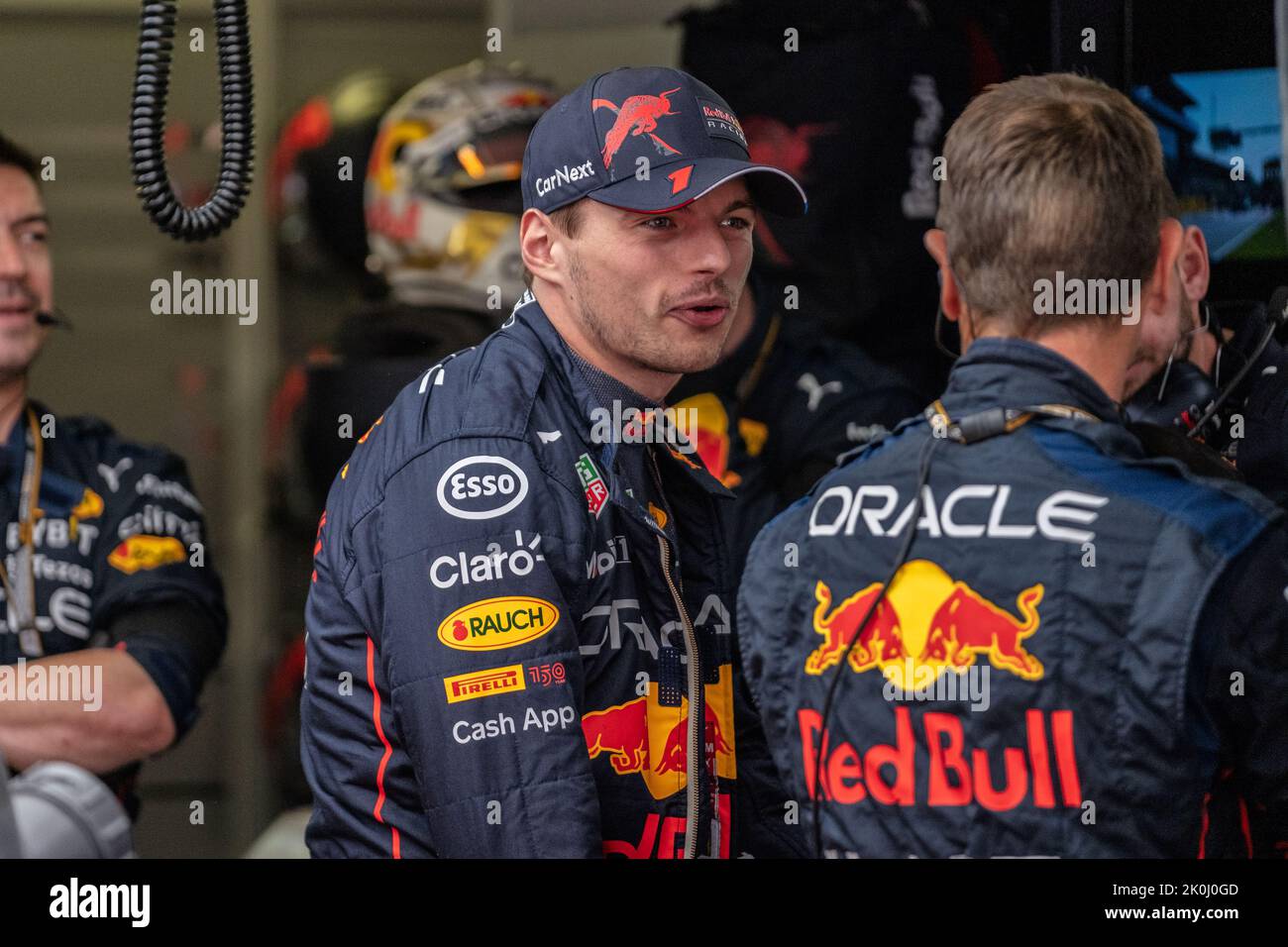 MONZA, Italie, 11 septembre 2022 ; n° 1, Max VERSTAPPEN, NDL, Oracle Red Bull Racing RB18 Honda, pendant la Formule 1, F1, Grand Prix d'Italie, grosse Preis Banque D'Images