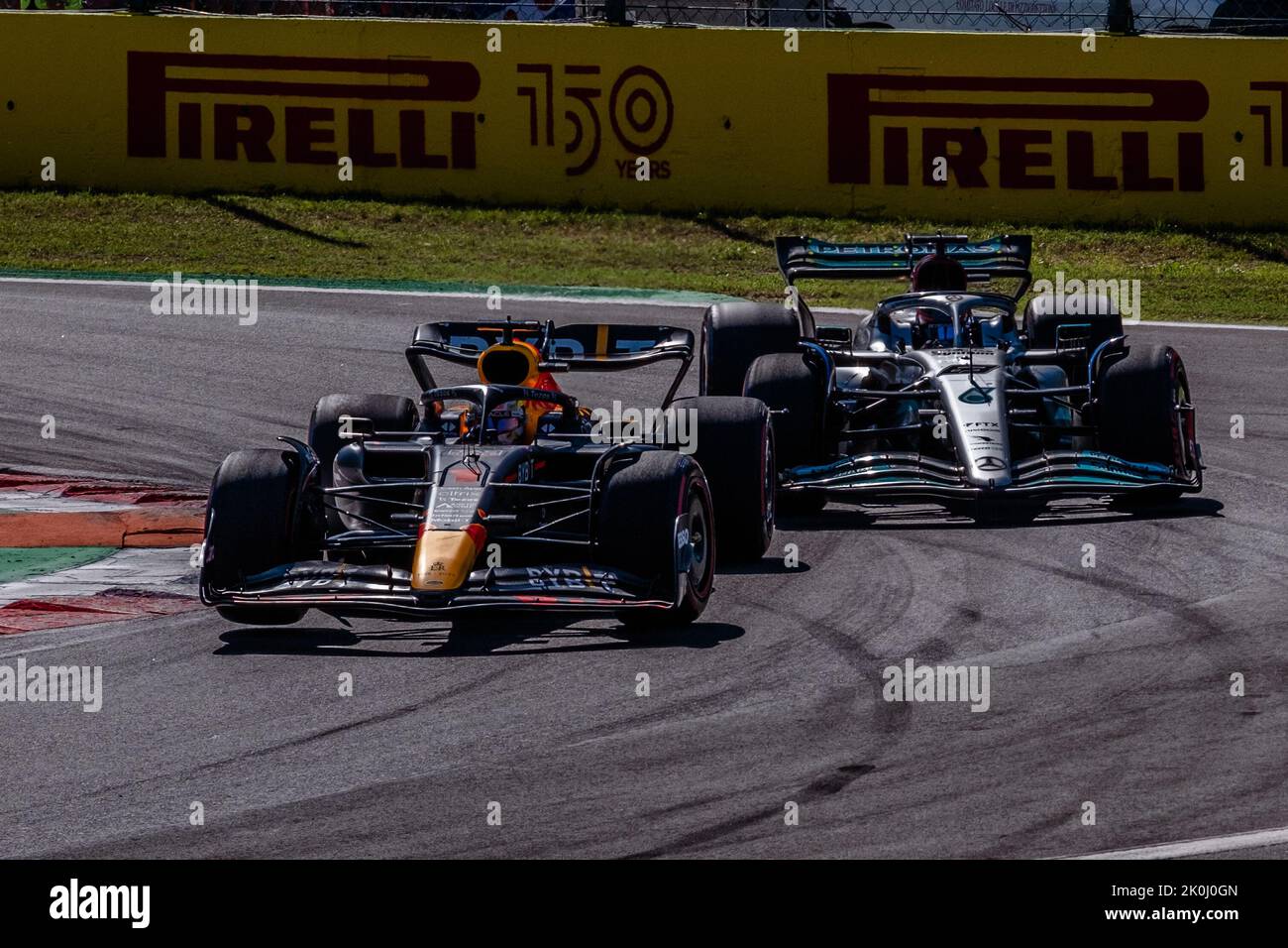 MONZA, Italie, 11 septembre 2022 ; n° 1, Max VERSTAPPEN, NDL, Oracle Red Bull Racing RB18 Honda, pendant la Formule 1, F1, Grand Prix d'Italie, grosse Preis Banque D'Images