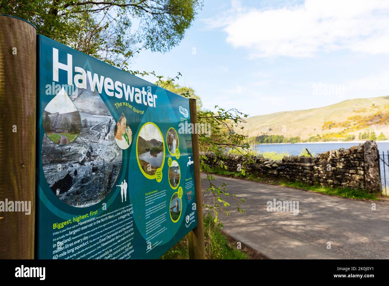 Haweswater, Cumbria, Royaume-Uni, Angleterre,réservoir d'eau de mer,réservoir d'eau de mer,réservoir d'eau de mer de mer cumbria,réservoir d'eau de mer de mer de mer de royaume-uni,eau de mer de mer cumbria, Banque D'Images