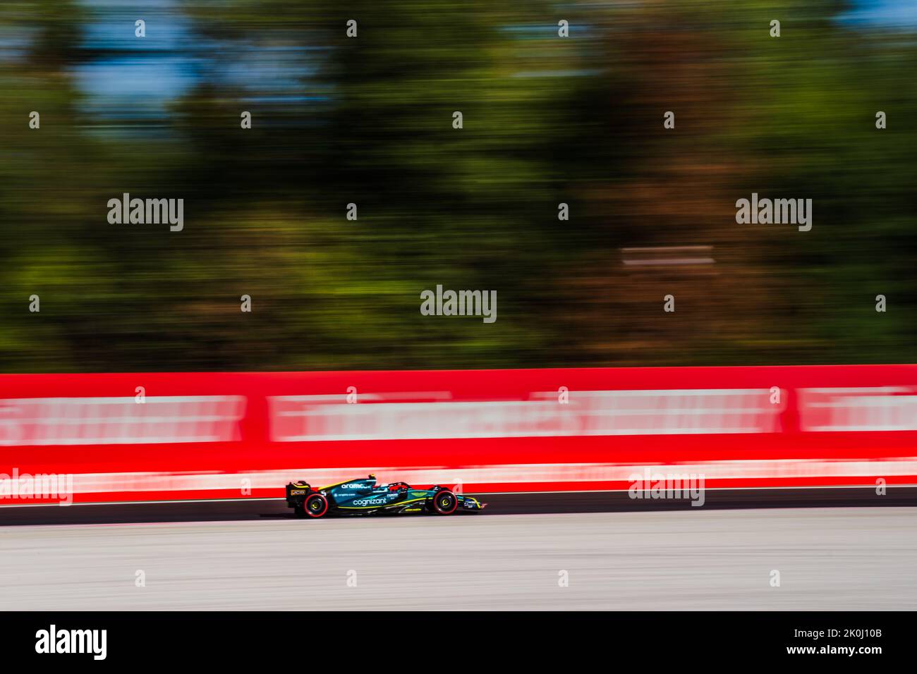 MONZA, Italie, 10 septembre 2022;# 5, Sebastian VETTEL, GER, Aston Martin Formula 1 Team, Aston Martin AMR22 Mercedes, pendant la Formule 1, F1, Italien Banque D'Images