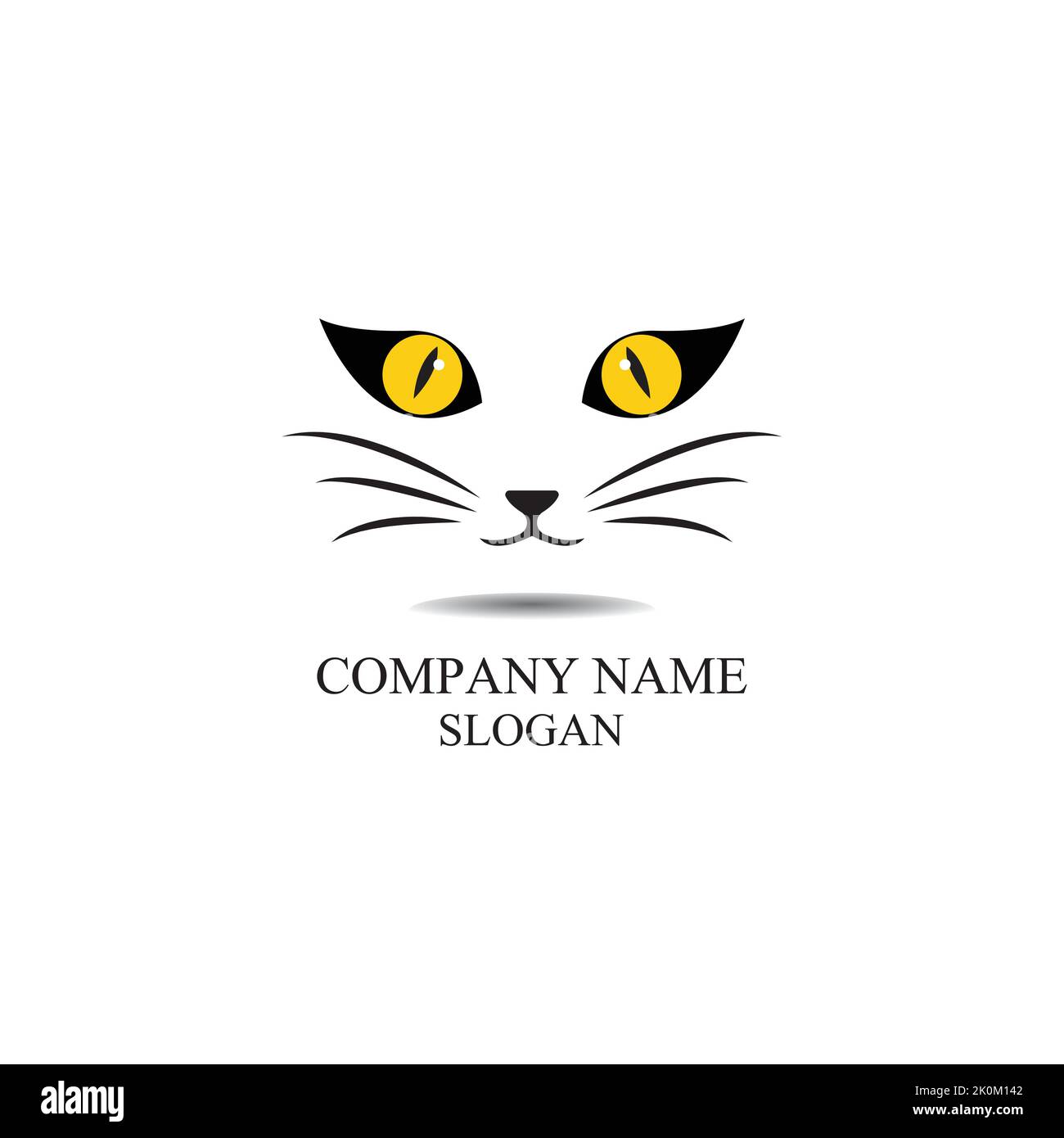 logo cat eye Illustration de Vecteur