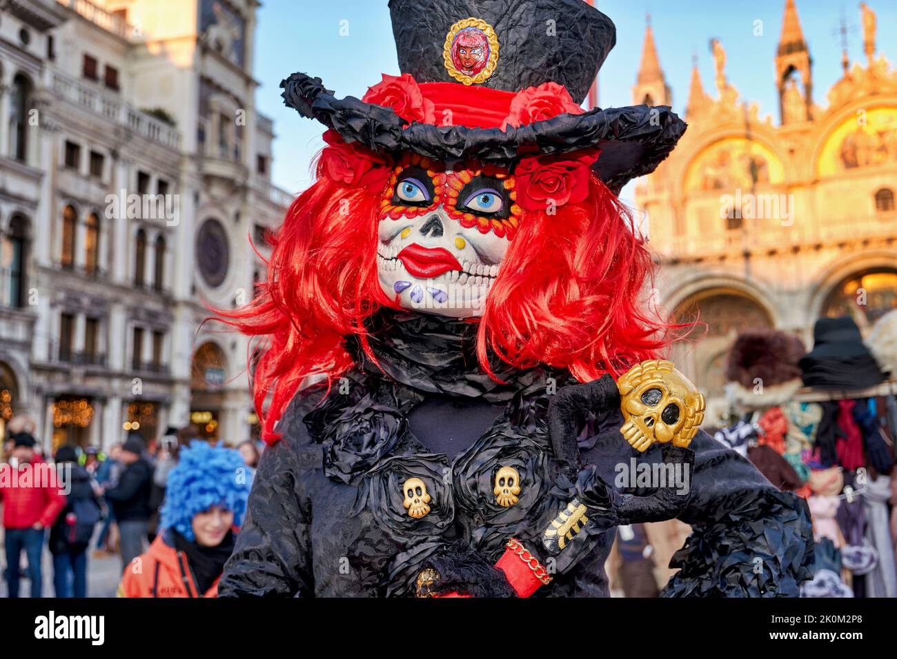 Venise Italie. Le Carnaval Banque D'Images