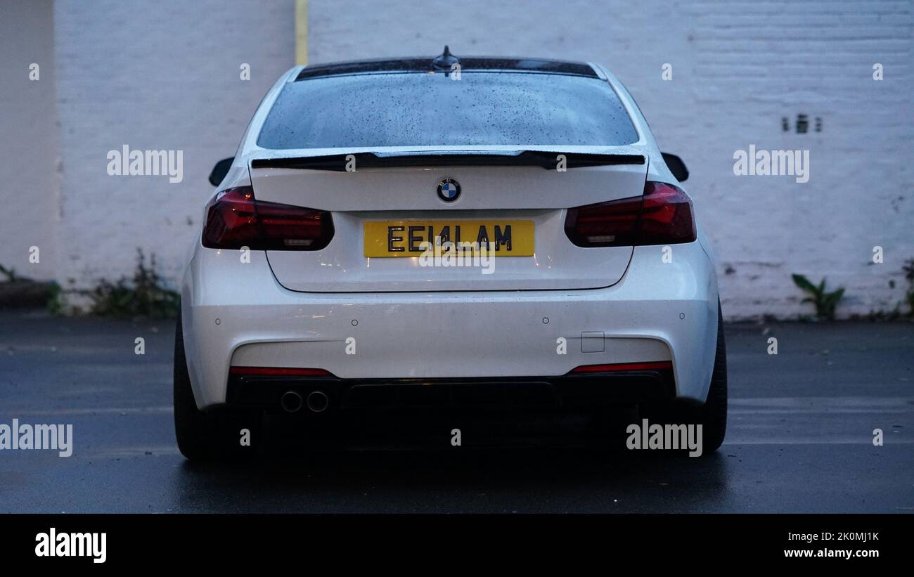 BMW série 3 F30 M Performance Banque D'Images