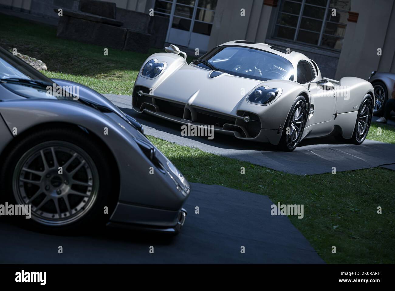 Italie. 13th septembre 2022. Première mondiale de la toute nouvelle Pagani Utopia Hypercar au Museo della Scienza e della Tecnologia à Milan, Italie sur 13 septembre 2022 (photo de Piero Cruciatti/Sipa USA) crédit: SIPA USA/Alay Live News Banque D'Images