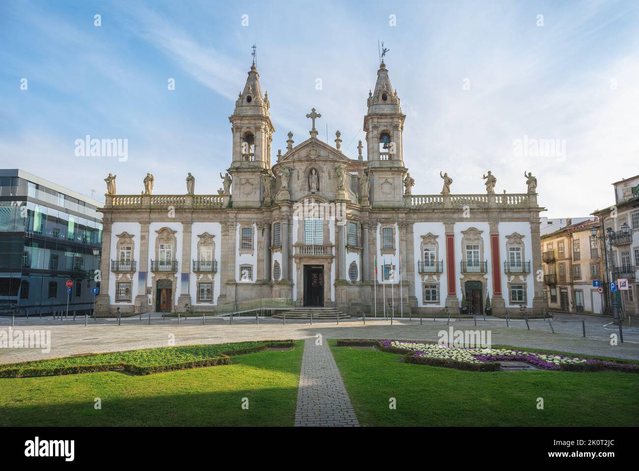 Église de Sao Marcos (St. Mark) - Braga, Portugal Banque D'Images