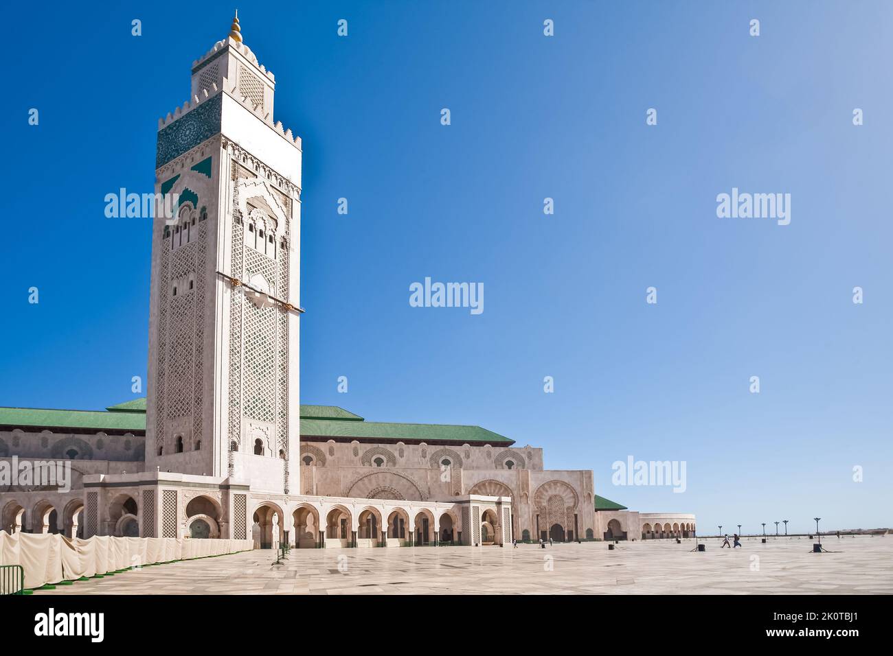 Mosquée Hassan II, Casablanca Banque D'Images