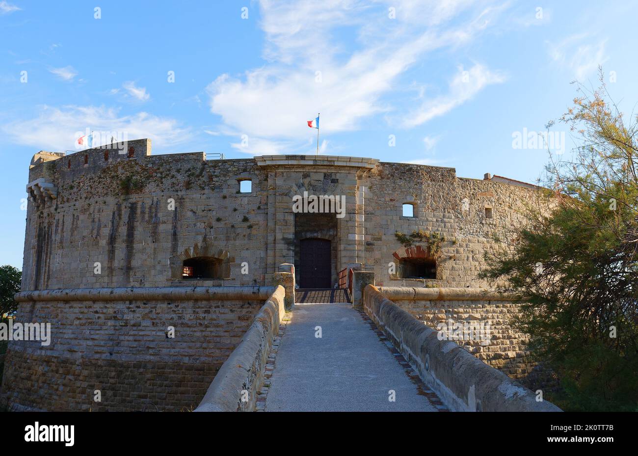 La Tour Royale est un fort construit pour protéger le port naval de Toulon. France Banque D'Images