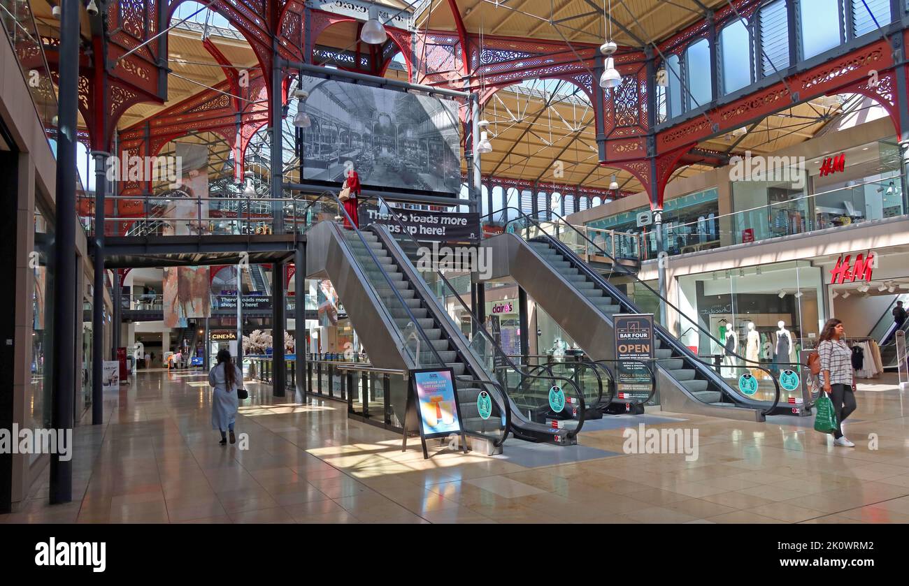 Centre commercial et complexe cinématographique Bolton Hall Market place, Knowsley Street, Bolton, Greater Manchester, Angleterre, ROYAUME-UNI, BL1 2AR Banque D'Images