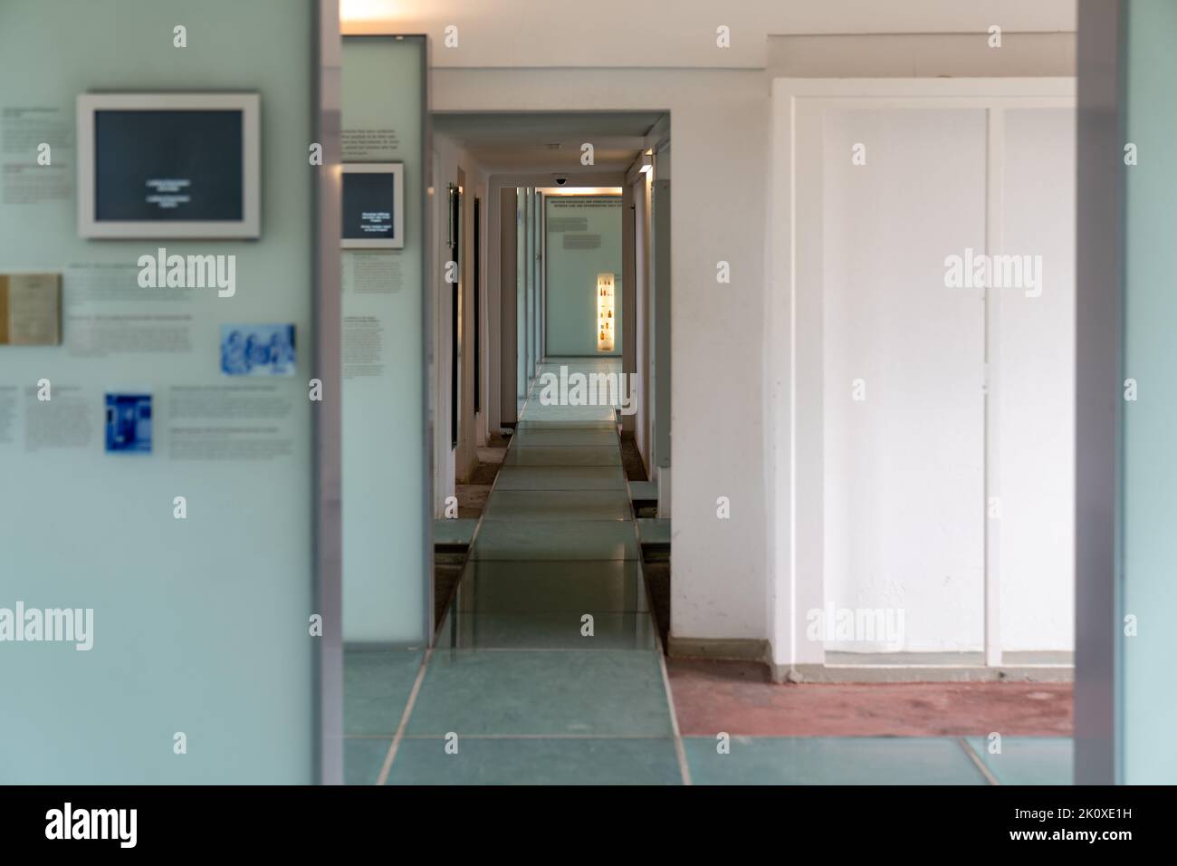 Gedenkstätte und Konzentrationslager Sachsenhausen in Oranienburg Banque D'Images