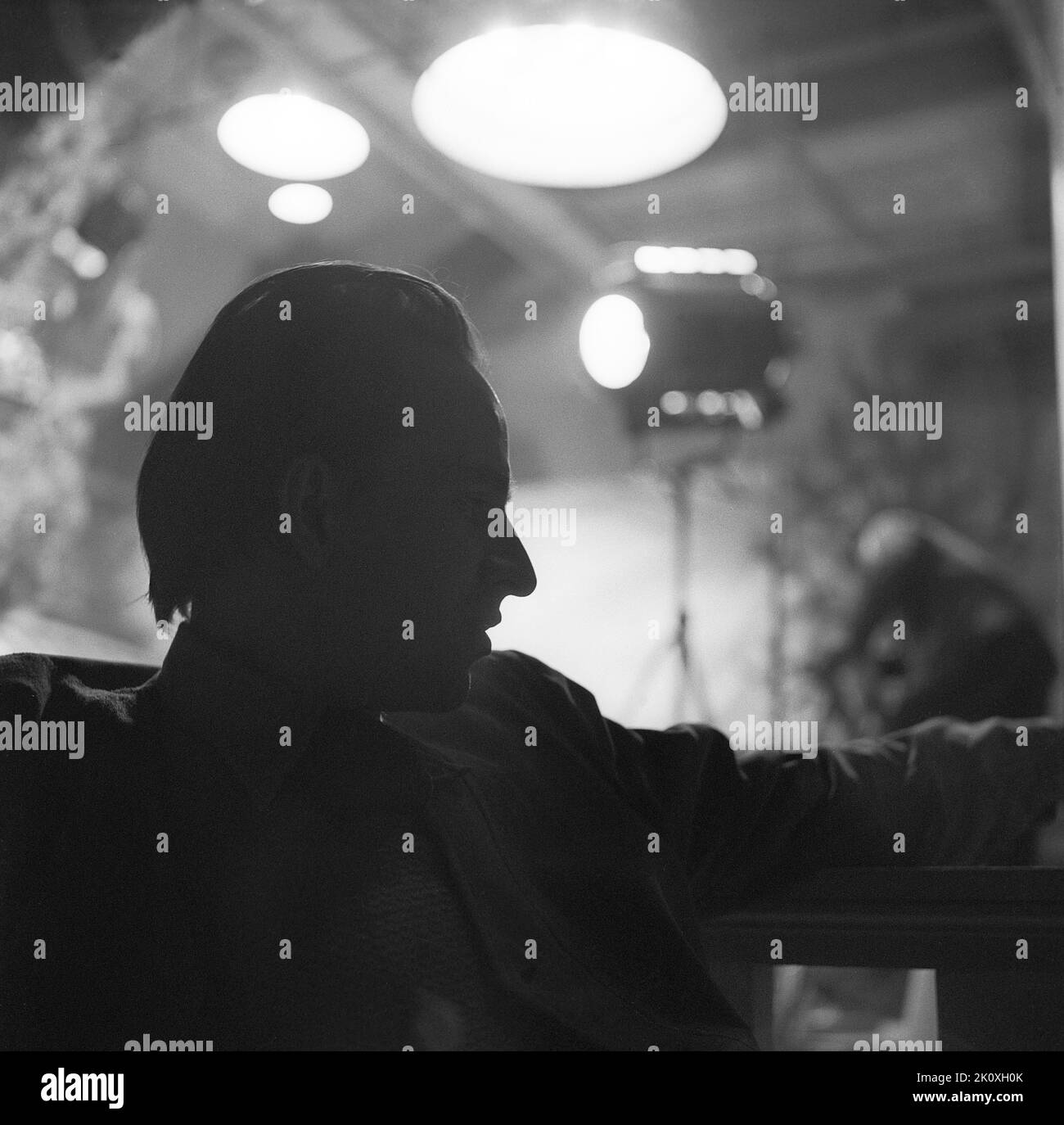 Ingmar Bergman. 1918-2007. Réalisateur suédois. Ici, 1948 sur la série de films de la soirée cinéma est mon avenir. Kristoffersson AE48-8 Banque D'Images