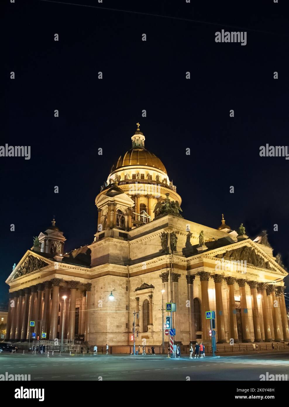 Saint-Pétersbourg, Russie - 17 août , 2022: Cathédrale Saint-Isaac Banque D'Images