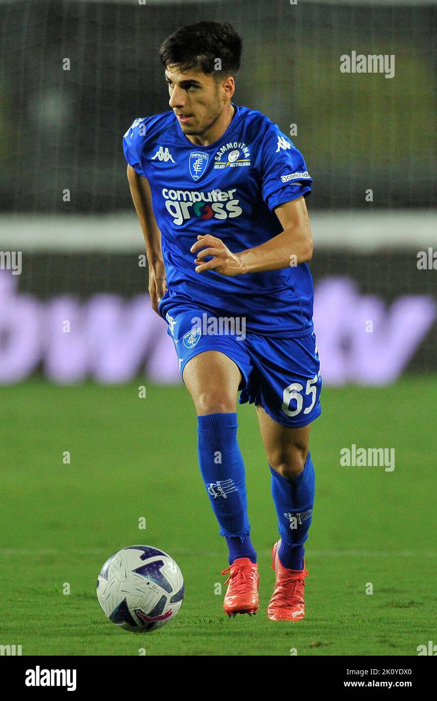 Fabiano Parisi joueur d'Empoli, pendant le match serieA championnat italien Empoli vs Roma résultat final, Empoli 1, Roma 2, match joué à la Carlo Banque D'Images