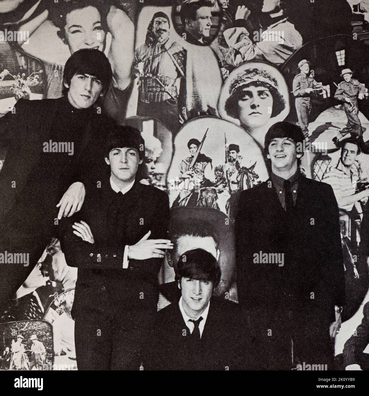 Carte IEM CD Disc Inlay - The Beatles - Beatles à vendre. Banque D'Images